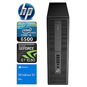 HP 600 G2 SFF i5-6500 8GB 256SSD GT1030 2GB WIN10Pro