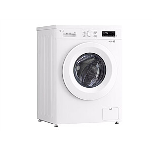 LG Washing Machine | F4X1008NWH | Energy efficiency class A | Front loading | Washing capacity 8 kg | 1400 RPM | Depth 56 cm | Width 60 cm | Display | LCD | Steam function | Direct drive | Wi-Fi | White