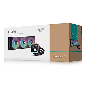 DeepCool LQ360 12cm Black Liquid CPU aušinimo rinkinys 1vnt