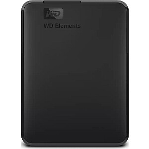 „WD Elements“ nešiojamasis išorinis kietasis diskas 1 TB juodas (WDBUZG0010BBK-WESN)