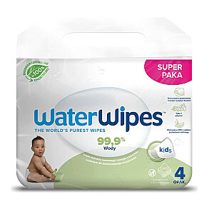 Влажные салфетки WATERWIPES Soapberry для детей 4x60 шт.