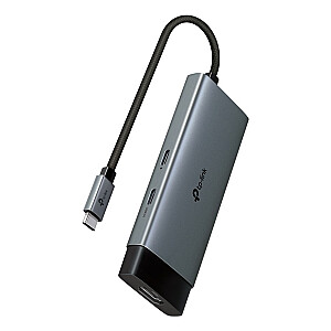 Интерфейсный концентратор TP-Link UH5020C USB Type-C 5000 Мбит/с Серый