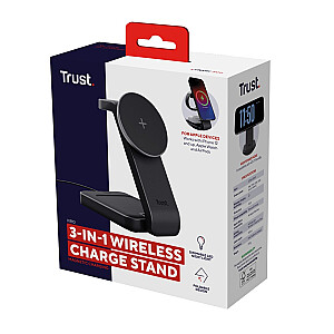 Trust Viro Headphones, Headset, Smartphone, Smartwatch Black USB Wireless charging