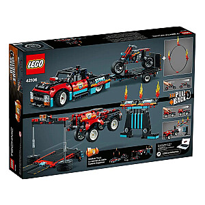 LEGO Technic Каскадер и мотоцикл (42106)