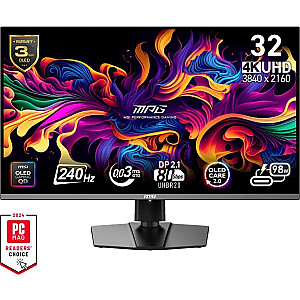 MSI MPG 322URX QD-OLED monitorius