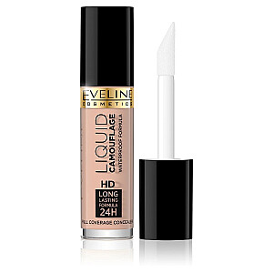 EVELINE Liquid Camouflage HD Long Lasting Formula 24h korektor kryjący do twarzy 01A 5ml