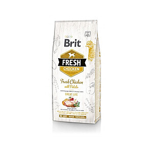 Brit Fresh 12 kg Adult Apple, Buckwheat, Chicken, Potato