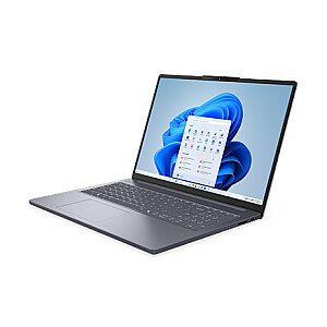 Lenovo IdeaPad Slim 3 16IRH10 | Luna Gray | 16 colių | IPS | WUXGA | 1920 x 1200 pikselių | Apsauga nuo akinimo | Intel Core i5 | i5-13420H | 16 GB | DDR5 | Kietojo kūno disko talpa 512 GB | Intel UHD grafika | Windows 11 Home | 802.11ax.2 | Bluetooth versija