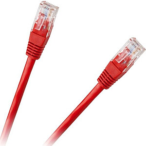 PATCHCORD KAT.6 UTP 1.5M CZERWONY FLUKE PASSED LANBERG 10-PACK