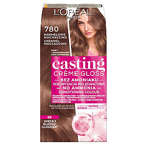 L'OREAL Casting Creme Gloss farba do włosów 780 Karmelowe Mochaccino