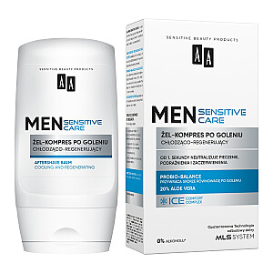 AA Men Sensitive Care żel-kompres po goleniu chłodząco-regenerujący 100ml