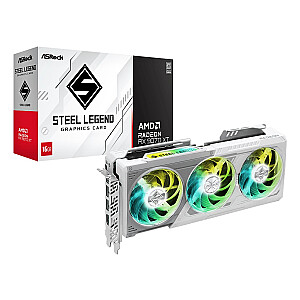 Видеокарта ASRock Radeon RX 9070 XT Steel Legend 16 ГБ