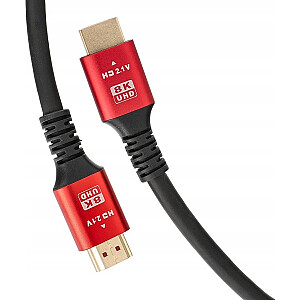 HDMI 2.1 kabelis 8K 60Hz / 4K 120Hz – itin didelės spartos, HDR, eARC, VRR, 48Gbps 1m juodas