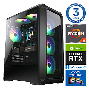 INTOP AQUA Ryzen 5 7600X 16GB DDR5 2TB SSD M.2 NVME RTX3060 12GB WIN11