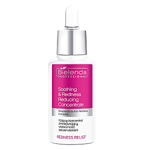 BIELENDA PROFESSIONAL Redness Relief kojący koncentrat zmniejszający widocznoś zaczerwienień 30ml