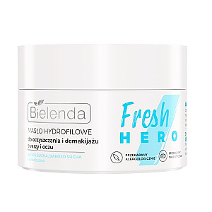 BIELENDA Fresh Hero гидрофильное масло для очищения и снятия макияжа с лица и глаз 40г