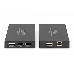 Удлинитель KVM HDMI+USB 150 м по Cat.5e UTP/IP 1080p FHD 60 Гц аудио (комплект)