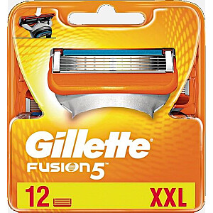 Картридж для ручной бритвы Gillette Fusion 5, 12 шт.