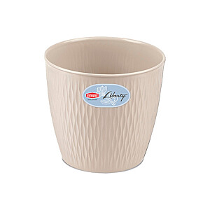Puķu pods Liberty &Oslash;16x15cm balts