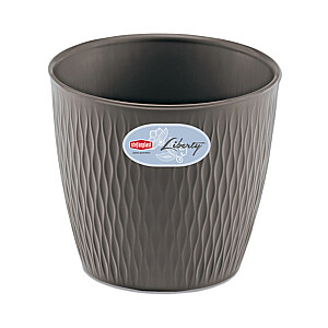 Puķu pods Liberty &Oslash;30x27cm pelēks