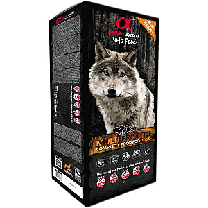 Alpha Spirit Pusiau minkštas šunų maistas Multiprotein (Suaugusiesiems) 9 kg