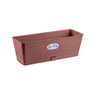 Puķu kaste Liberty 50x18x16cm brūna