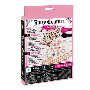 MAKE IT REAL Juisy Couture Маленький розовый набор браслетов