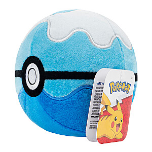 POKEMON W2 Pliušinis žaislas Poké Ball, 12 cm