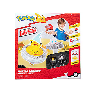 POKEMON Mūšio arena su dviem suktukais