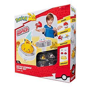 POKEMON Mūšio arena su dviem suktukais