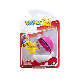 POKEMON W19 POKEMON W17 kamuoliukas su figūrėle