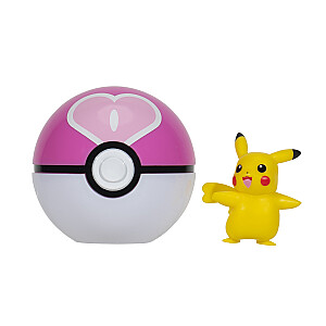 POKEMON W19 POKEMON W17 kamuoliukas su figūrėle