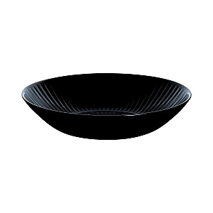 PLOKŠTĖ COTTAGE NOIR 20 CM, JUODAS, STIKLAS, Luminarc