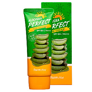 FARMSTAY Aloevera Perfect Sun Cream krem przeciwsłoneczny z aloesem 70g