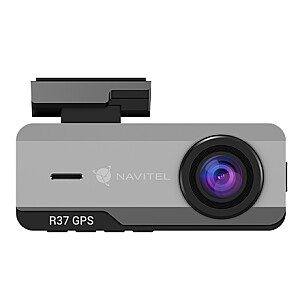 Kompaktiška „Navitel“ vaizdo kamera su GPS moduliu | R37 GPS | Full HD 1920х1080 | GPS (palydovas) | Žemėlapiai pridedami