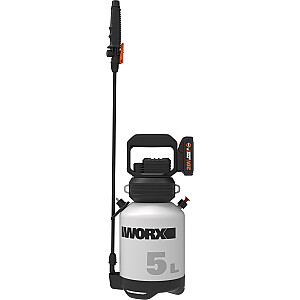 Worx WG829E 20V 5L belaidis aukšto slėgio purkštuvas + 2Ah baterija