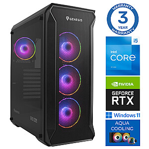 INTOP AQUA i5-14400F 16GB DDR5 1TB SSD M.2 NVME RTX5070 12GB WIN11