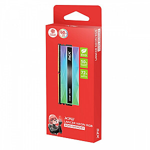 XPG Lancer NEON DDR5 6400 DIMM 32 ГБ (2x16) CL32