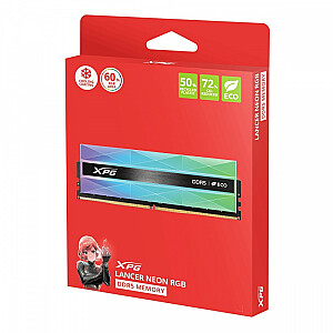 XPG Lancer NEON DDR5 6400 DIMM 32 ГБ (2x16) CL32
