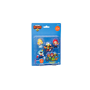 BRAWL STARS Фигурки, 5 шт в упаковке, 1 Серия, 5 см