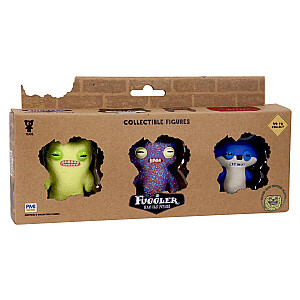 FUGGLER Figūrėlės, 3 vnt., 6 cm