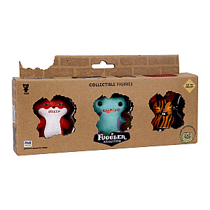 FUGGLER Figūrėlės, 3 vnt., 6 cm