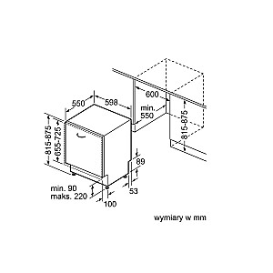 Zmywarka serie 6, 3 kosz SMD6ECX12E