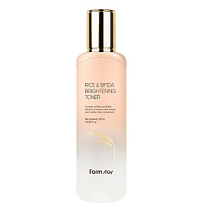 FARMSTAY Rice & Bifida Brightening Toner tonik do twarzy rozjaśniający z Ryżem i fermentami 120ml