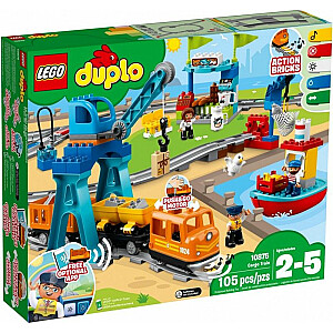 „Lego“ dvigubas krovininis traukinys (10875)