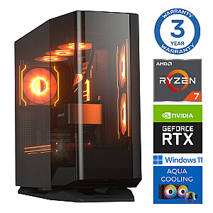 INTOP AQUA Ryzen 7 9800X3D 32GB DDR5 1TB SSD M.2 NVME RTX5070Ti 16GB WIN11