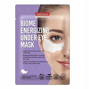 PUREDERM Biome Energizing probiotyczne wegańskie płatki pod oczy 30szt