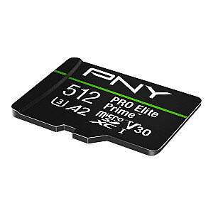 Карта памяти Elite Prime 512 ГБ microSDXC + SD-адаптер