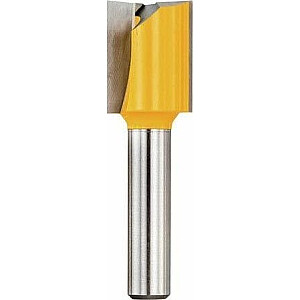 Прямой резак Dewalt 14 мм, ручка 8 мм, длина 20 мм, длина 52 мм