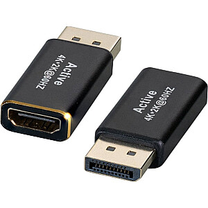 Адаптер AV EFB EFB DisplayPort адаптер, DP папа -&gt; HDMI тип A мама, 4K60 Гц